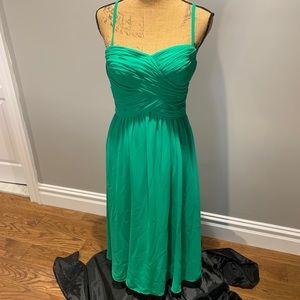 Ralph Lauren shin length dress with scarf